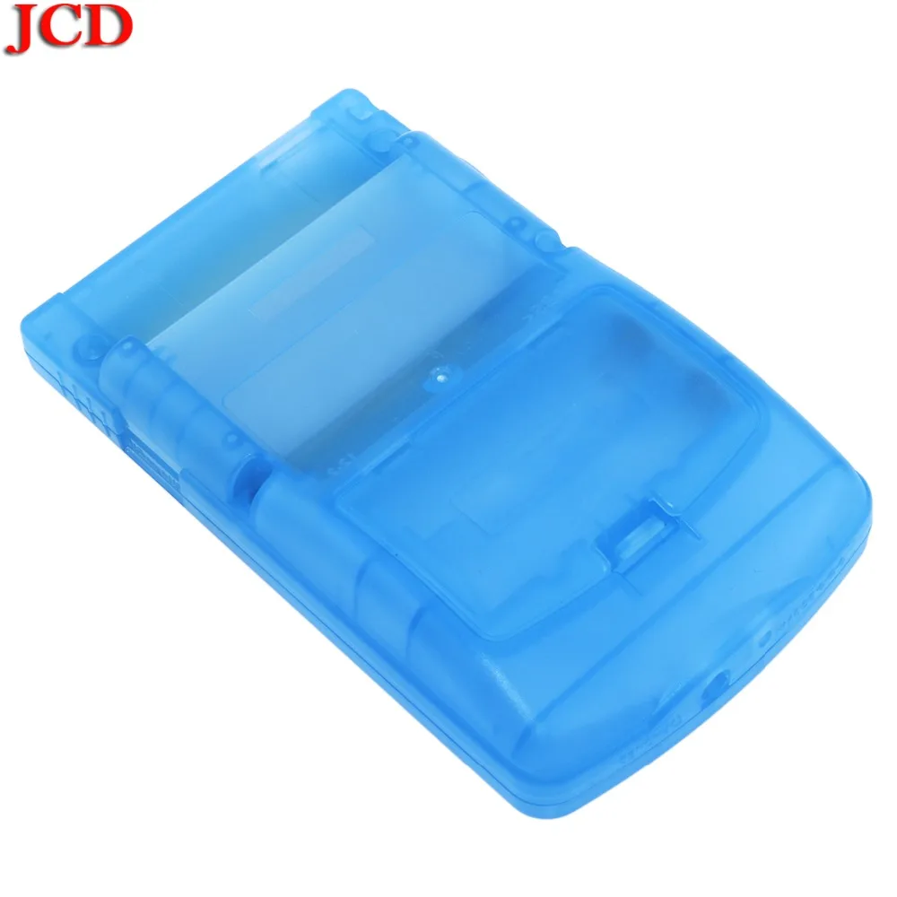 JCD светящийся цвет для GBC Ограниченная серия оболочки замена на запчасти для Gameboy игровая консоль полный корпус для GBC scewdriver