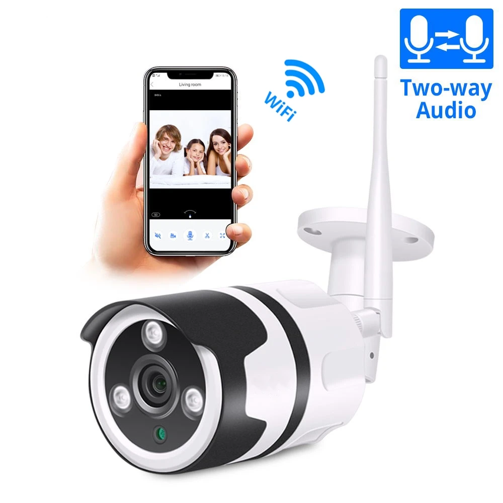 WakeView 1080P 2.0MP IP камера беспроводная Wi-Fi цилиндрическая камера наружная Водонепроницаемая HD ночного видения IR Cut TF карта безопасности дома