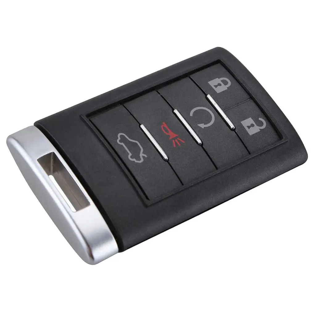 

Car Remote Key Fob Case Cover 5 Button for Cadillac CTS DTS STS 2008-12