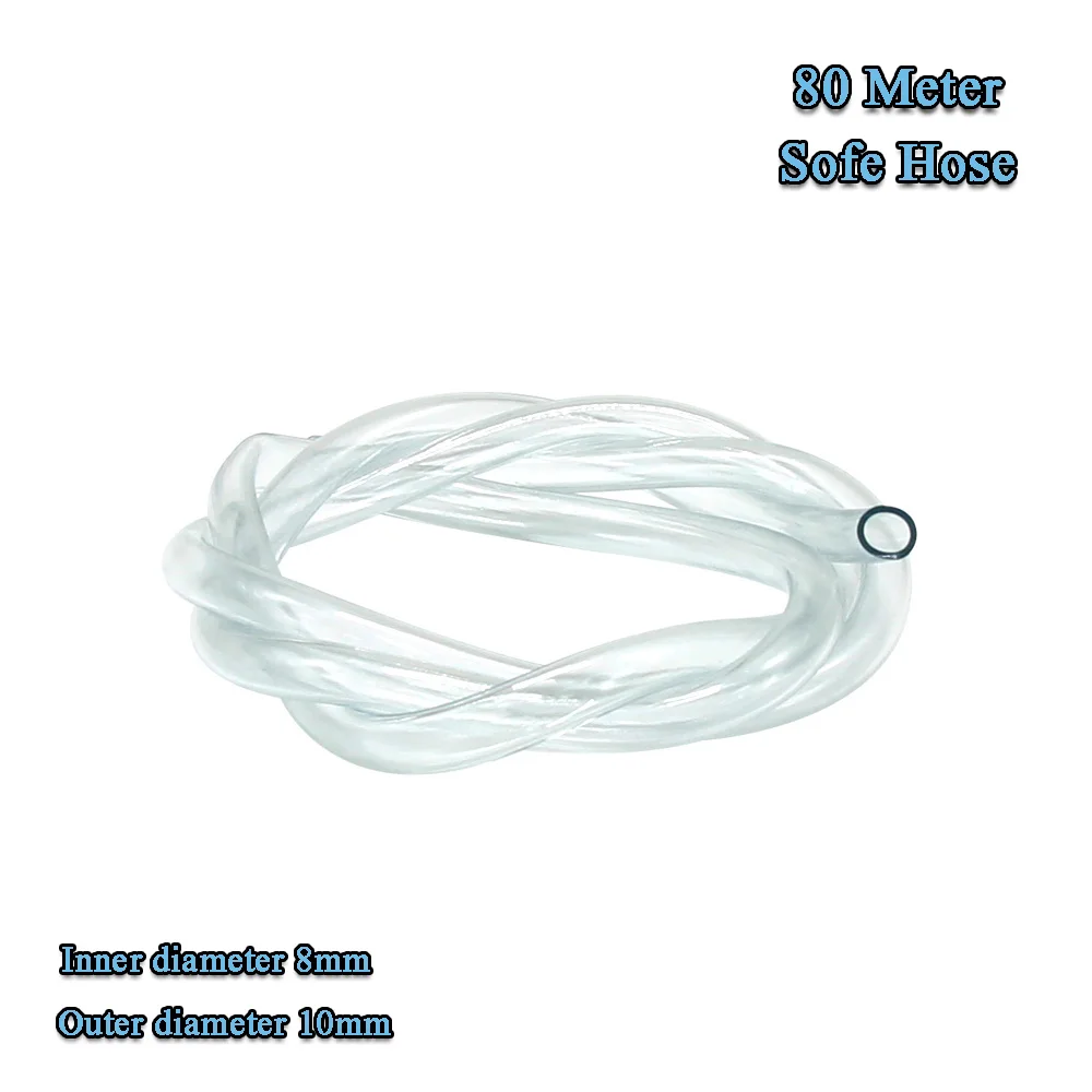 80 Meter Sofe Hose Ультра-тихий DC 12 В 4,2 Вт 240л/ч скорость потока водонепроницаемый Бесщеточный насос мини погружной водяной насос DIY Kit - Напряжение: 80 Meter Sofe Hose
