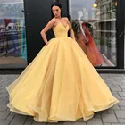 Элегантные вечерние платья милое атласное платье из органзы в пол для выпускного вечера Женские Макси-платья бальное платье