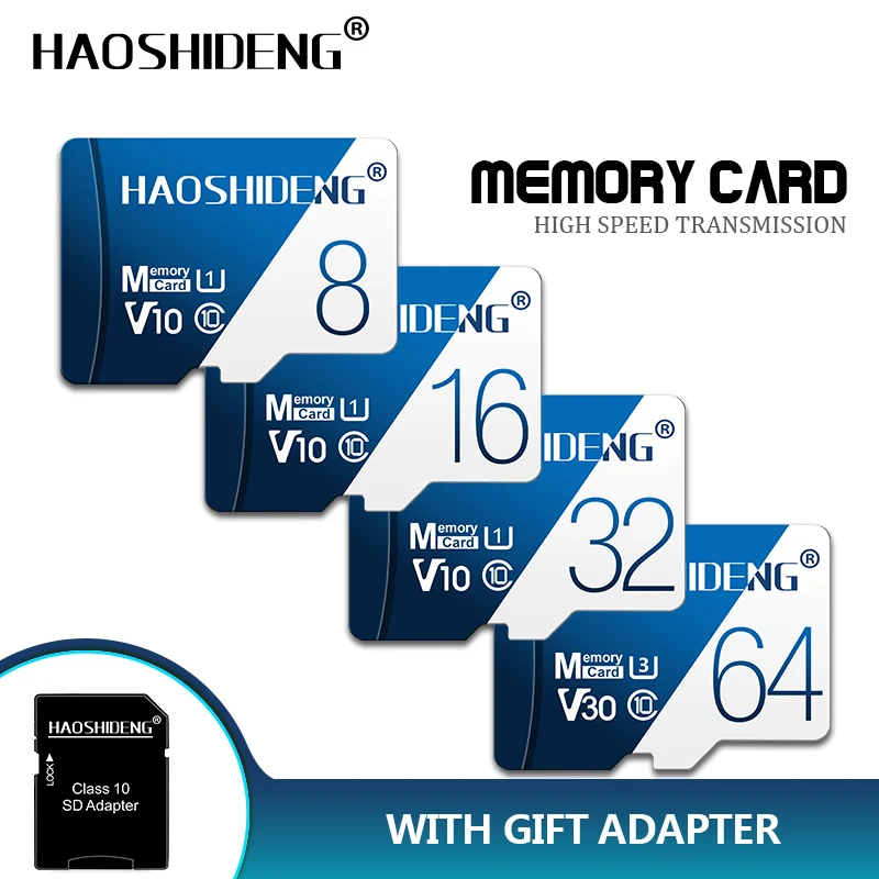 Новая Оригинальная карта Micro sd 4 Гб карта памяти 8 Гб класс 10 карта памяти 16 ГБ 32 ГБ 64 Гб micro sd карта 128 ГБ tarjeta micro sd