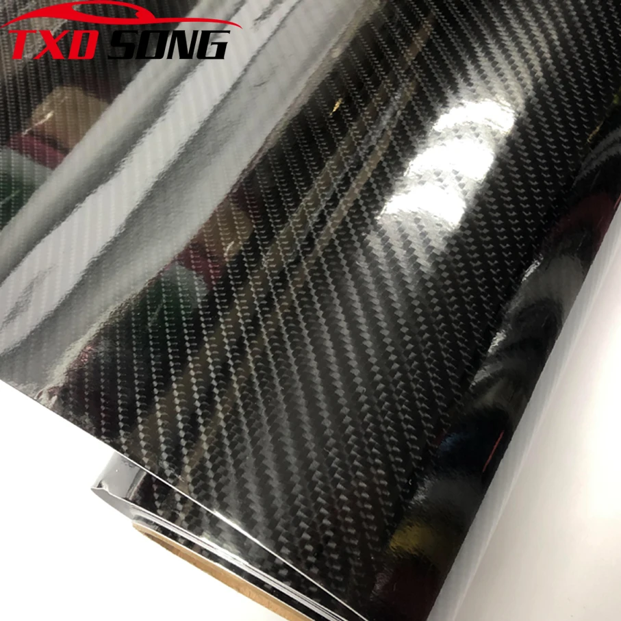 Углеродная виниловая наклейка с пузырьками воздуха 1 5x3 м/5 м