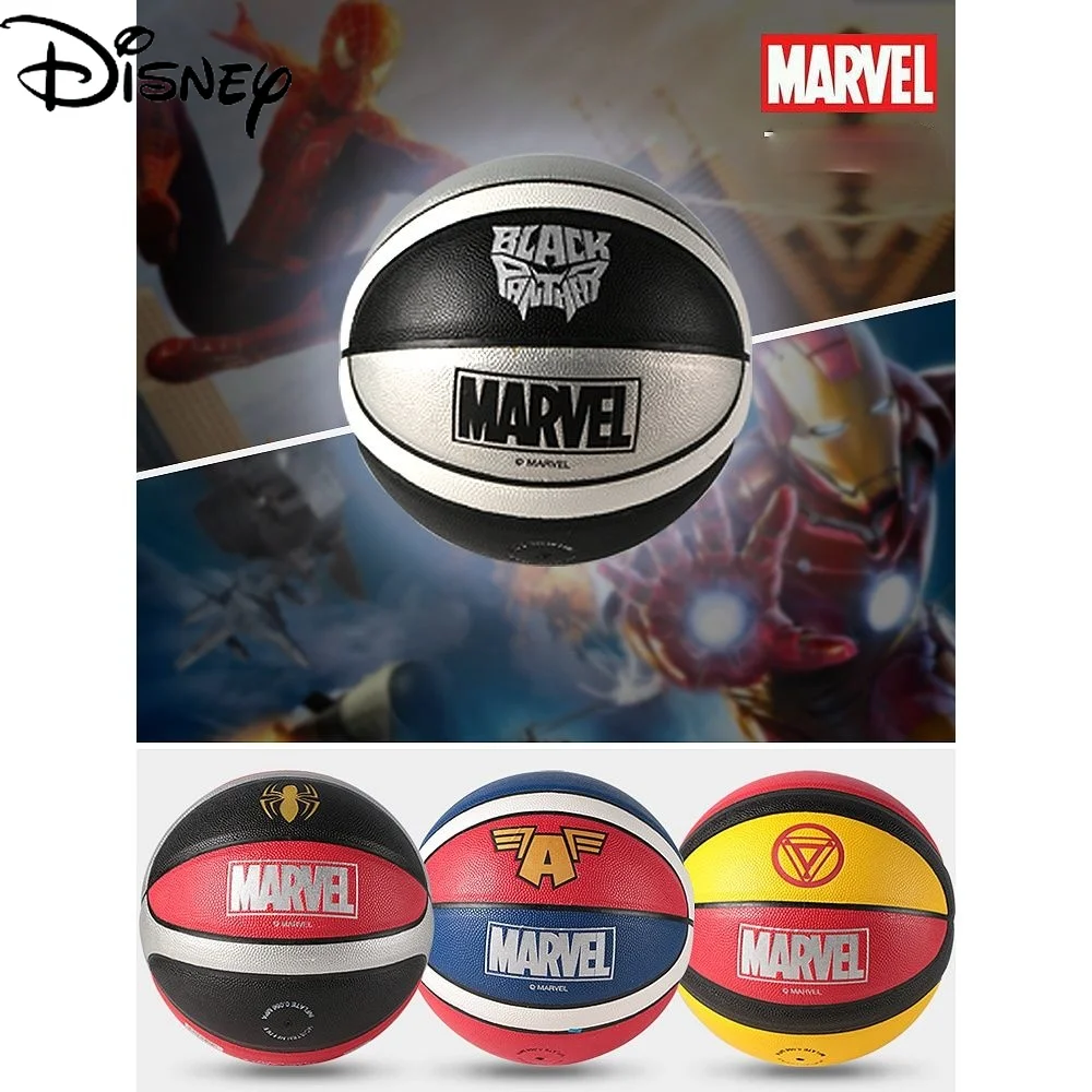 

Disney Marvel Children's Basketball No. 5 No. 7 Synthetic Rubber Adult Student Professional Competition Training Sports Ball