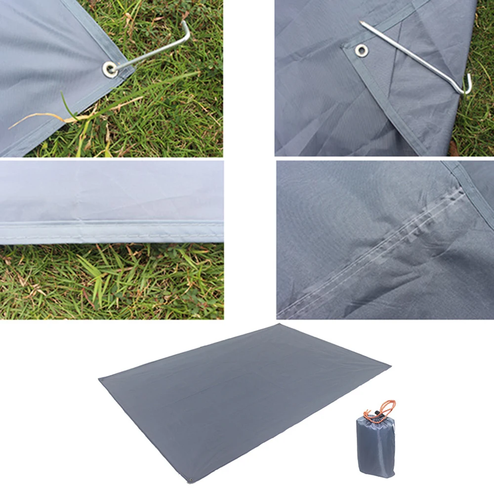 Уличный коврик для палатки 220*150 см карманный водонепроницаемый Пляжный пикника
