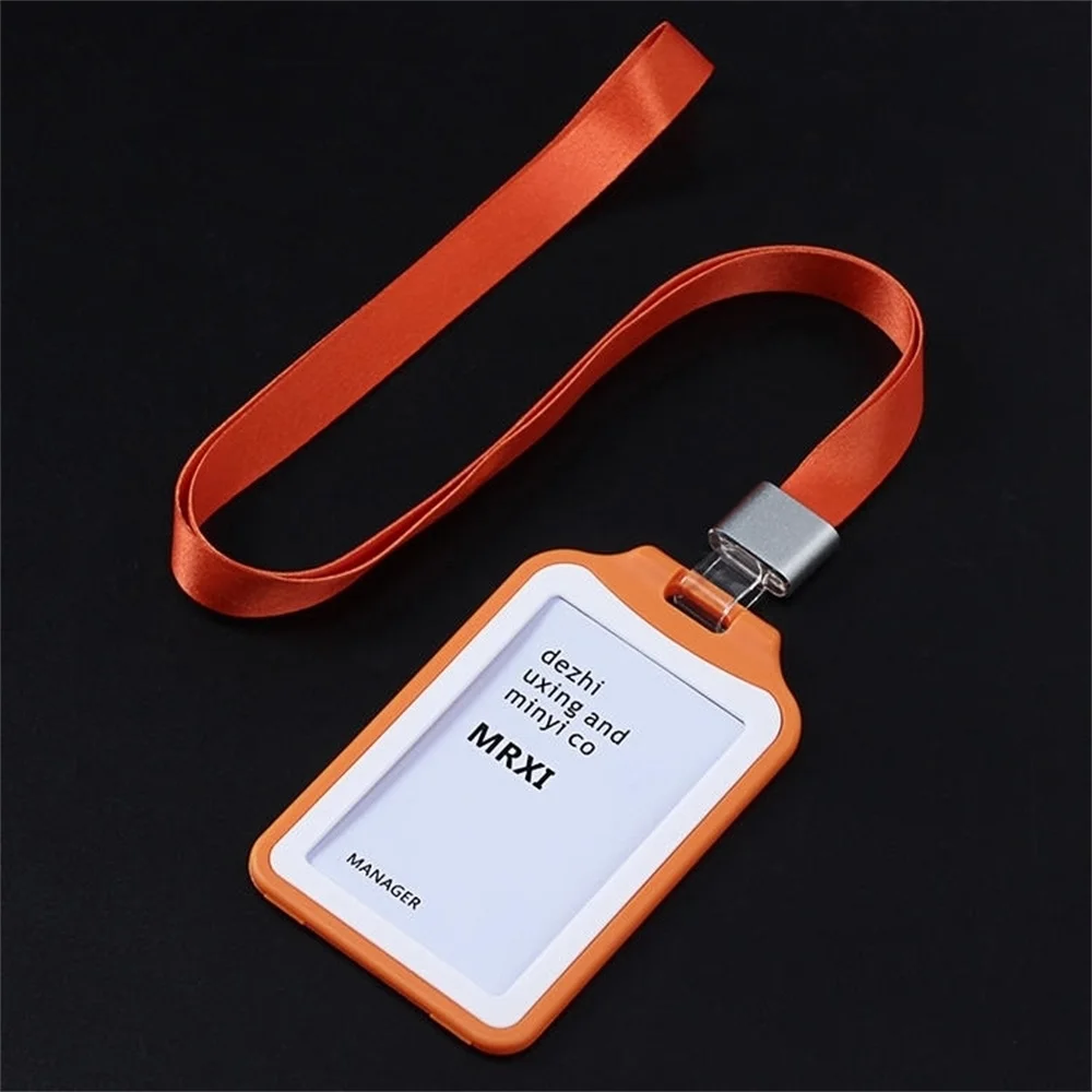 

Plastic Badge Holder Bordjes Porte Bage Name Card Display Pouch Case