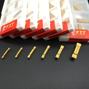 Карбидные вставки MGMN200 G FT4025, MGMN150, MGMN300, MGMN400, пазовые вставки с ЧПУ металлический токарный инструмент мм