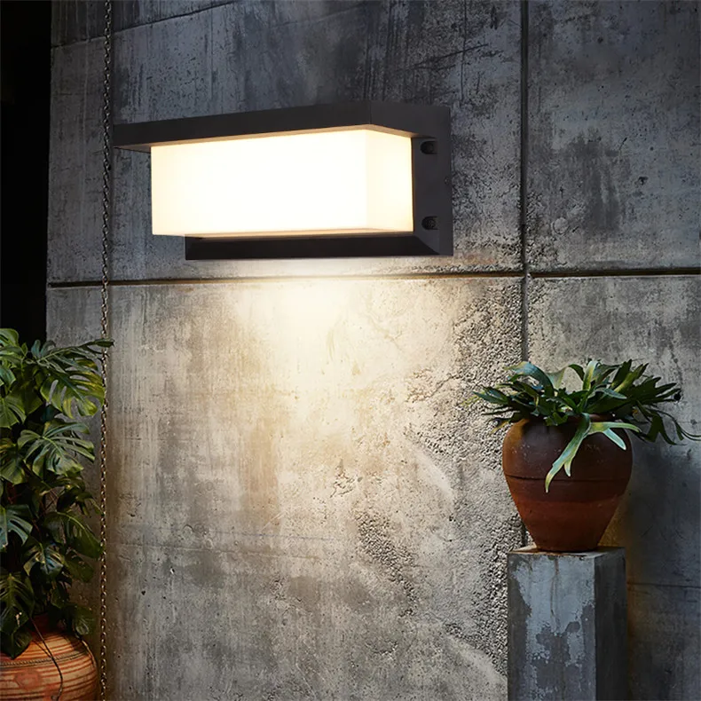 

Hongcui Outdoor Wall Lamps Fixture Modern LED Sconce Waterproof Contemporary Creative Decorative For Corridor Balcony Courtyard