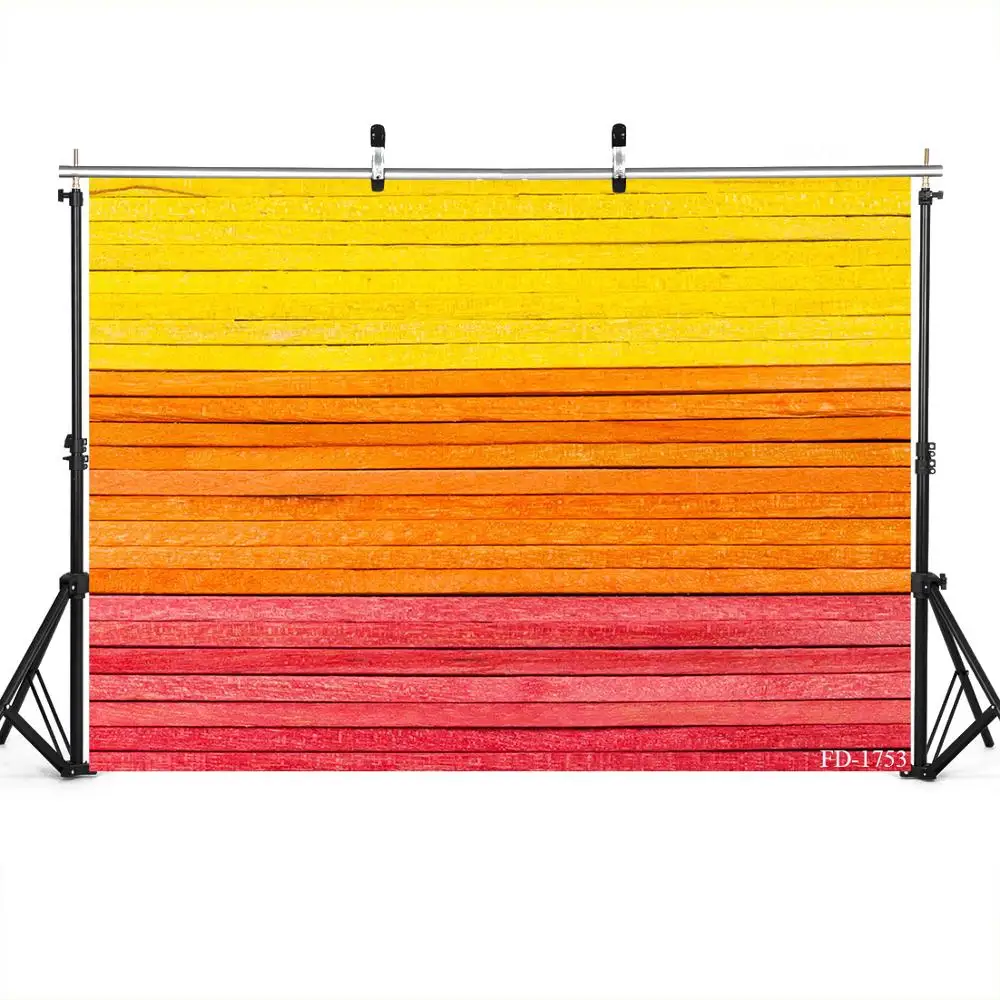 Цветной Виниловый фон для фотосъемки с деревянной доской реквизит детской
