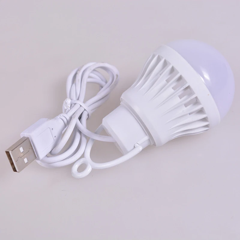 Портативный USB светодиодный энергосберегающий лампочка, светодиодный шариковый лампочка для наружного ноутбука, USB Мобильный аварийный светильник, лампа для чтения