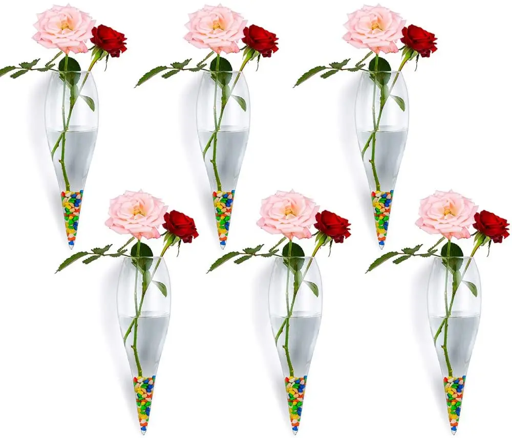 Стеклянные кастрюли настенные подвесные воздушные для растений ваза цветов