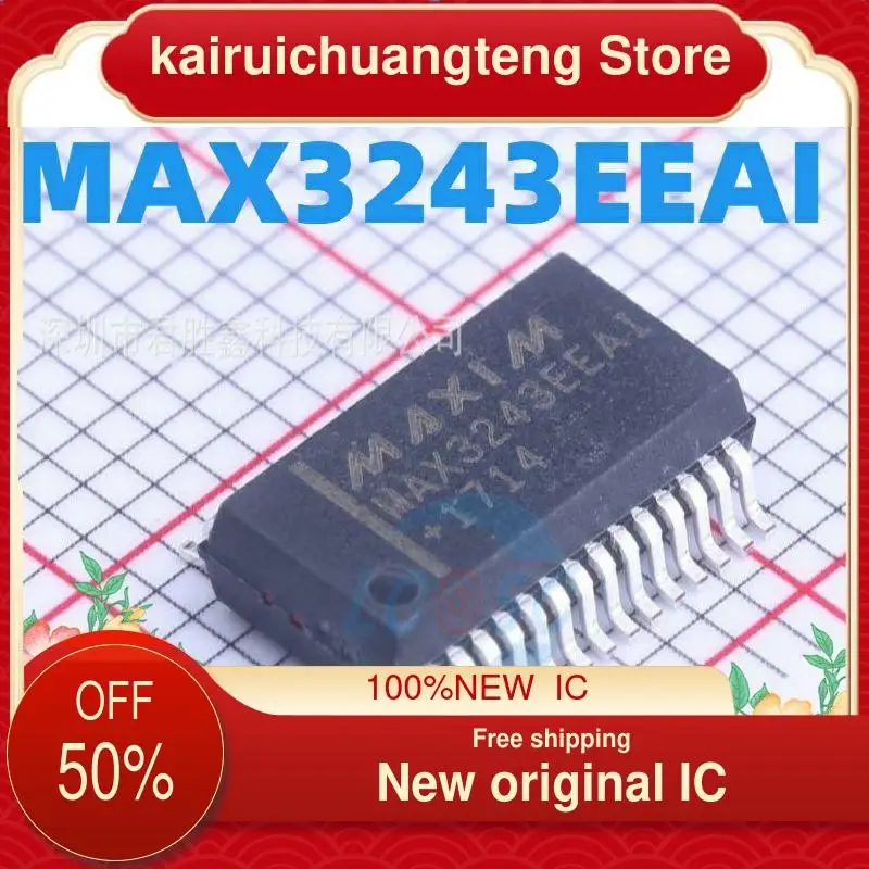 

10-200 шт. MAX3243EEAI + T MAX3243EEAI MAX3243 SSOP-28 новый оригинальный IC