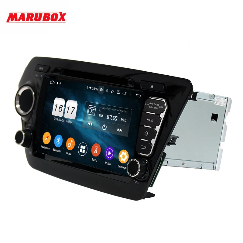 Штатная магнитола для kia rio 3, MARUBOX KD8044 Штатное головное устройство для Киа Рио 3 4 KIA RIO 2011-, Android 9.0,Восьмиядерный процессор, встроенный DSP,IPS экран,BlueTooth,Оперативная 4GB,Встроенная 64GB