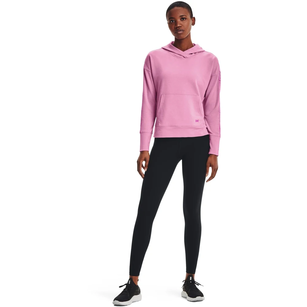Толстовка Under Armour UA Rival Terry Taped Hoodie 1360904-680 Розовый | Спорт и развлечения