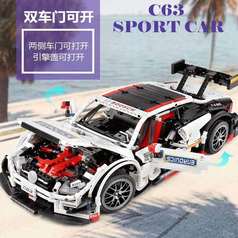

Mould King MOC High-Tech The Sport Super Racing Car Model Building Blocks Assemble Bricks Kids Educational Toys Christmas Gifts