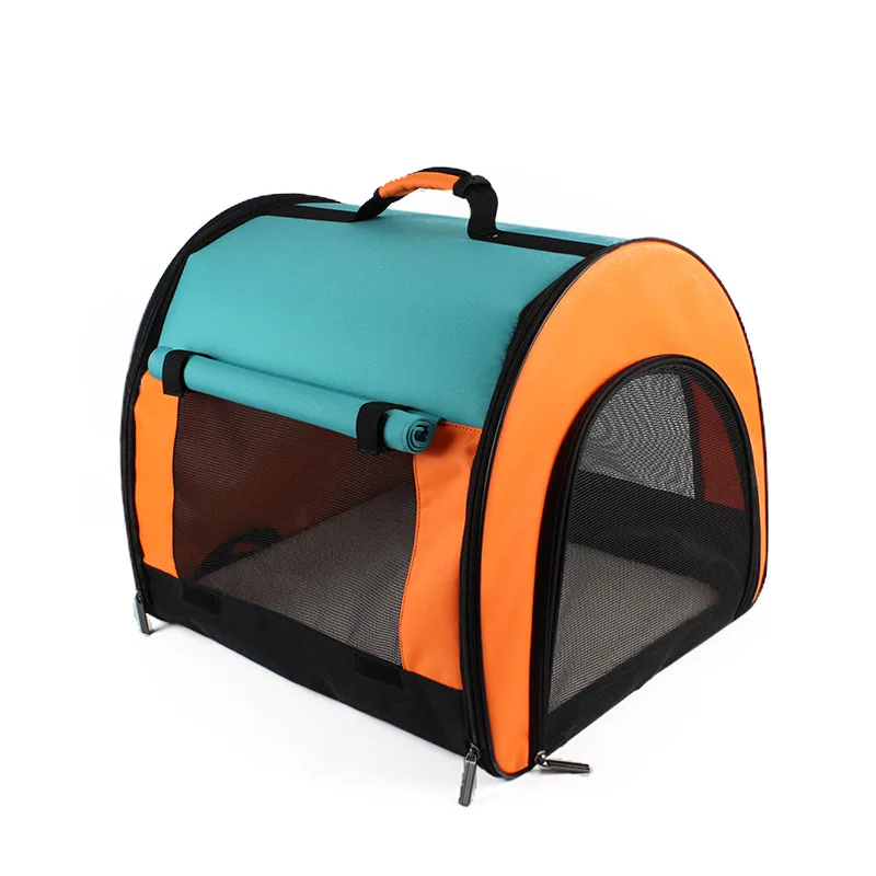 Pet bingo складной рюкзак для кошек дышащая сумка собак путешествий упаковка 47 см