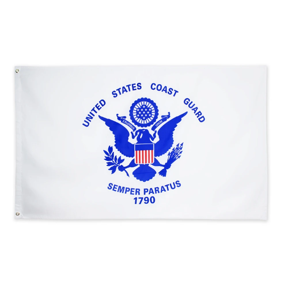 

Флаги береговой охраны США Wave 90*150 см, латунные флаги с петлями, синий баннер береговой охраны США, флаг США