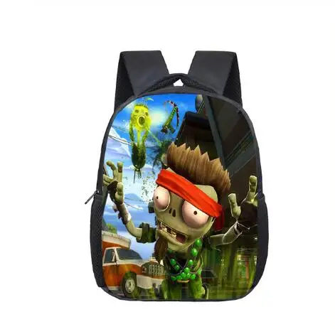 12 дюймов Растения против Зомби детские сумки для детского сада школьные книги