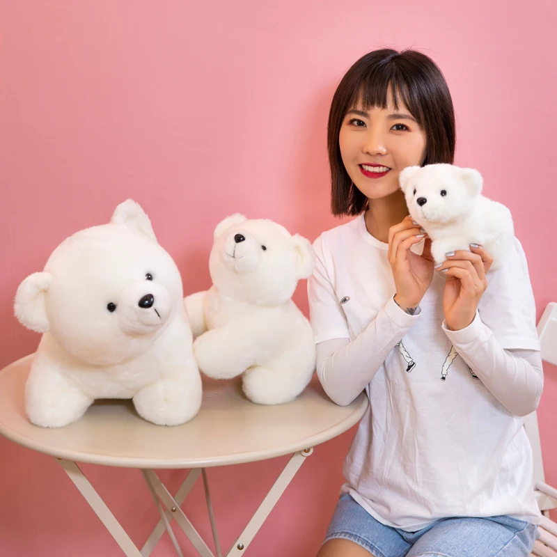 Симпатичная плюшевая игрушка candice guo милое мультяшное животное толстый полярный