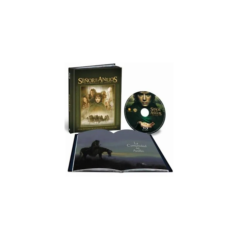 Властелин колец: сообщество колец (Blu-Ray) (Ed. Книга) (Властелин Колец: общение