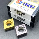 Резец для токарного станка CCMT120408, VP15TF, UE6020, US735, резец для наружной токарной обработки, аксессуары для станков, CCMT 120408