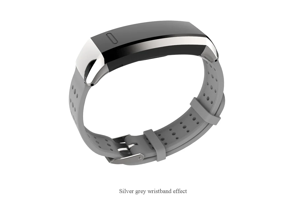 Ремешок на запястье для huawei Honor Band 3 Смарт-часы из нержавеющей стали с пряжкой силиконовый браслет напульсники для huawei Sport Band 2 Pro