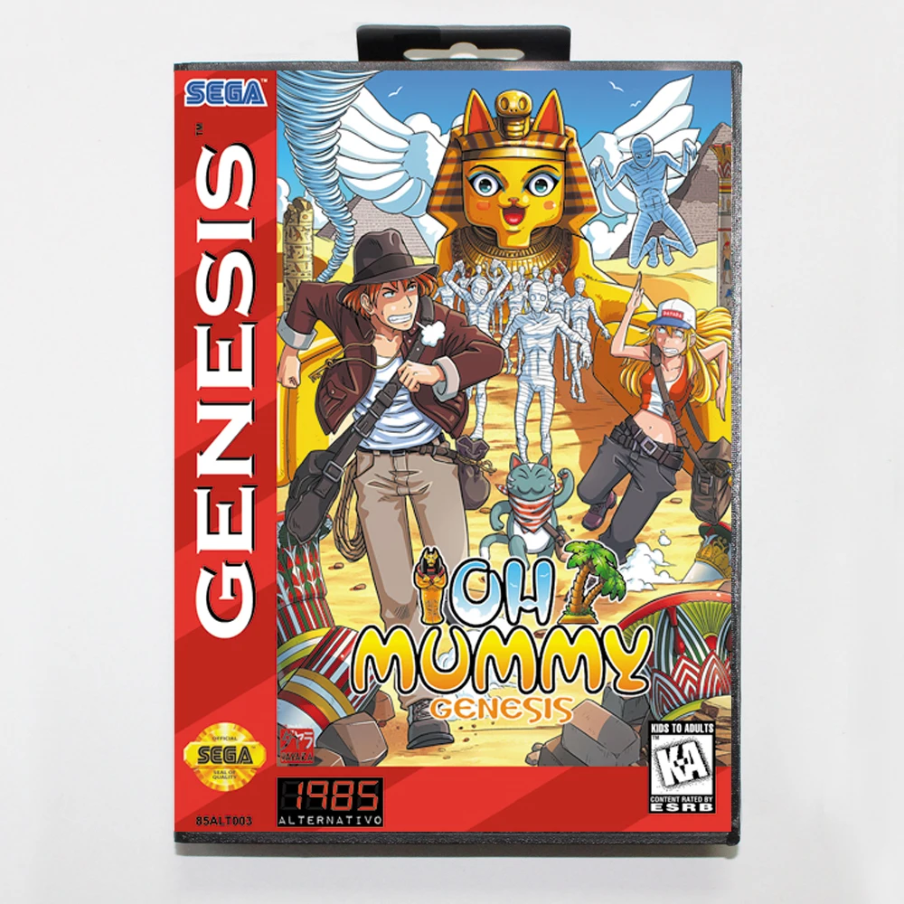 

Игровая карта Oh Mum 16bit MD для Sega Mega Drive/ Genesis с розничной коробкой