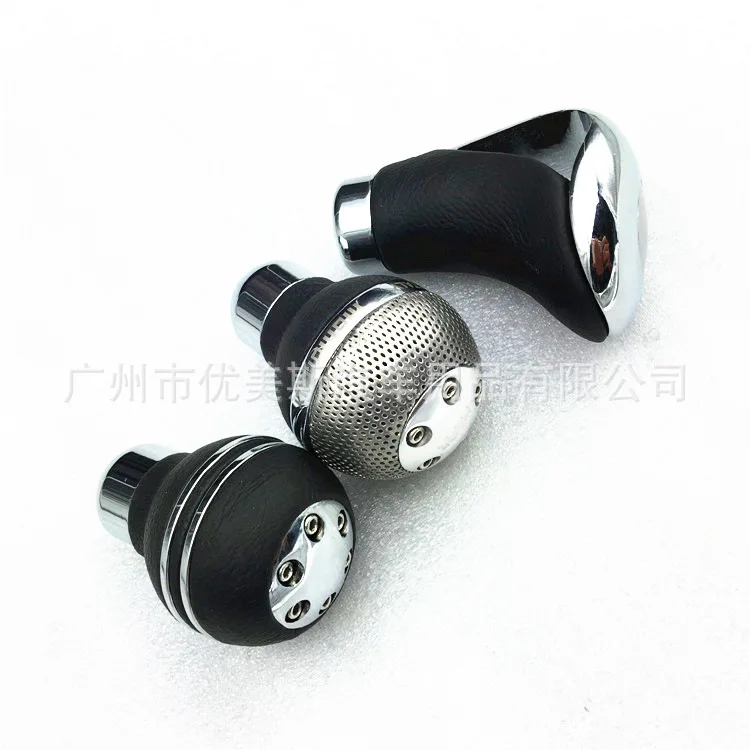 Универсальная ручная ручка переключения передач MT из искусственной кожи MOMO