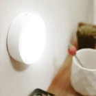 Светодиодный ночсветильник с датчиком движения, кухонная настенная лампа с пассивным ИК датчиком движения, светильник для буфета, чулана, лестницы, коридора, спальни