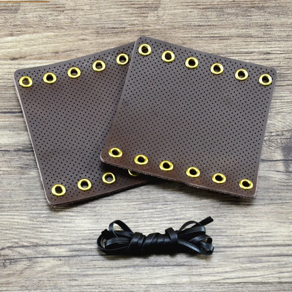 

1 Pair Retro Cow Leather Hand Grip Skin Cover for XL 883 1200 72 48 Cruiser Chopper Touring Bobber Universal