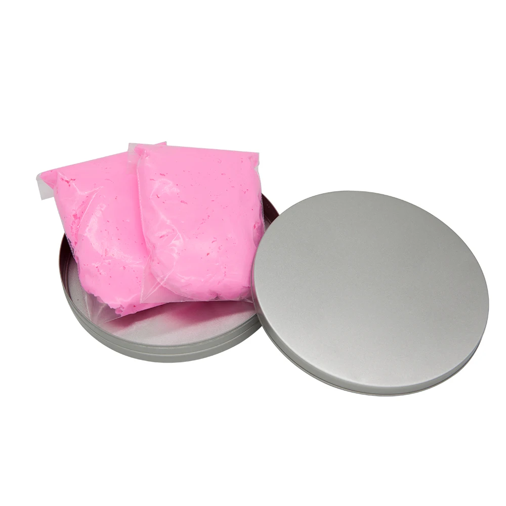 Huella de mano para beb&eacute; reci&eacute;n nacido, arcilla suave no t&oacute;xica, souvenires para beb&eacute;, almohadilla de tinta para mano para ni&ntilde;os de 0 a 6 meses, juguetes para huellas dactilares fundidos a mano-0