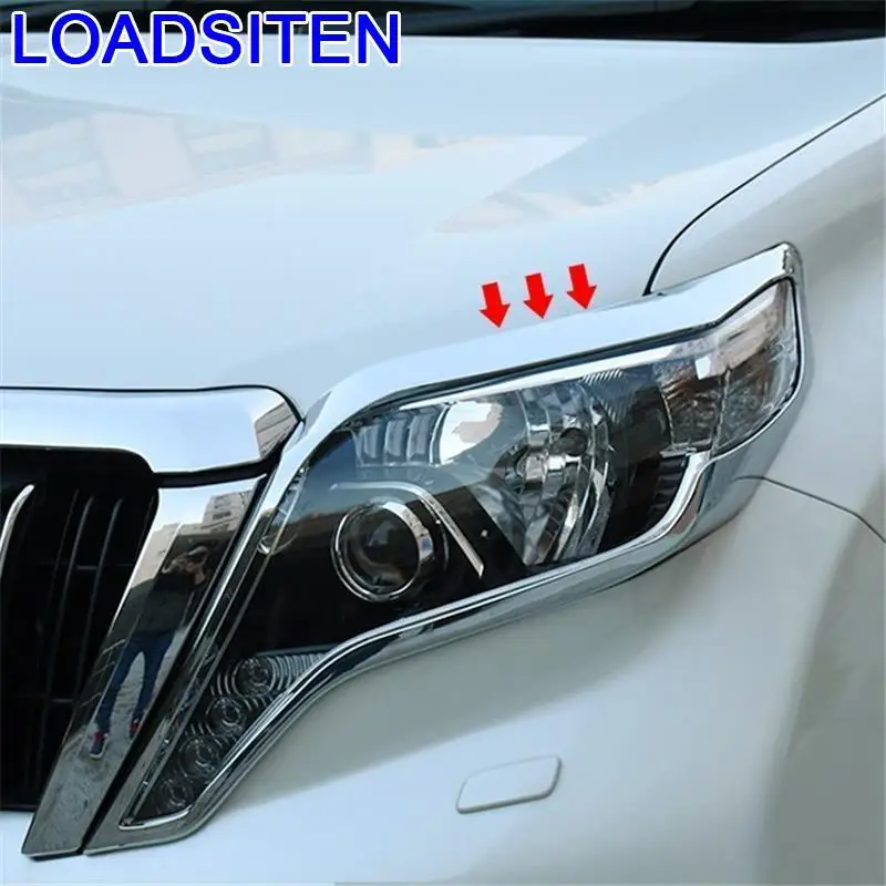 Автомобильный хромированный Передний Задний бампер решетка фары внешние части