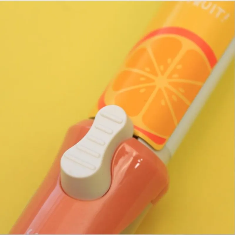 

Mini Hair Straightener Small Ceramic Hair Curling Iron Creative Fruit portable Girls Electric Hair Straightening Iron Tools