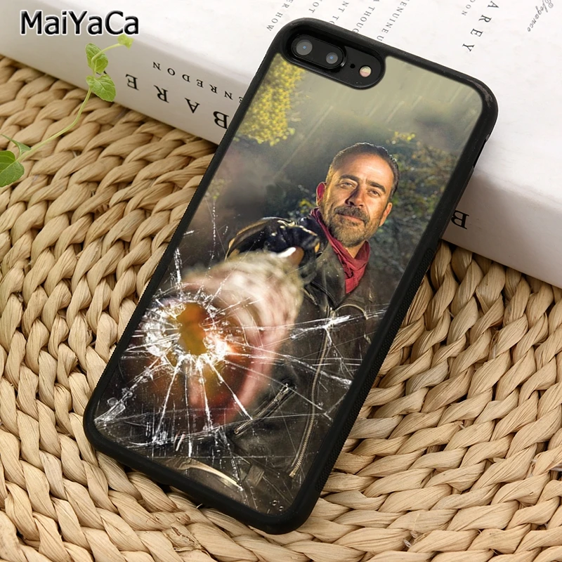 MaiYaCa Гленн Мэгги Ходячие мертвецы Negan чехол для телефона iPhone X XR XS 11 12 Pro MAX 5 6 7 8 Plus