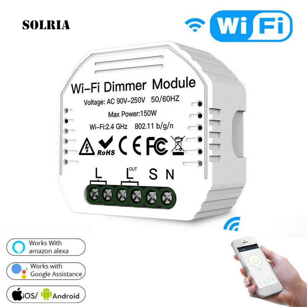 Умный светодиодный светильник Wi Fi DIY домашний диммер управление через приложение