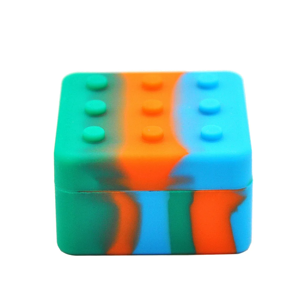 Новый силиконовый мини контейнер для таблеток индивидуальная квадратная