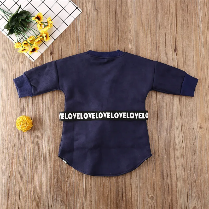 High Quality Autumn Baby Children Pullover Dress Long Sleeve Comfortable Gray Toddler Girl Cute Princess Casual | Детская одежда и