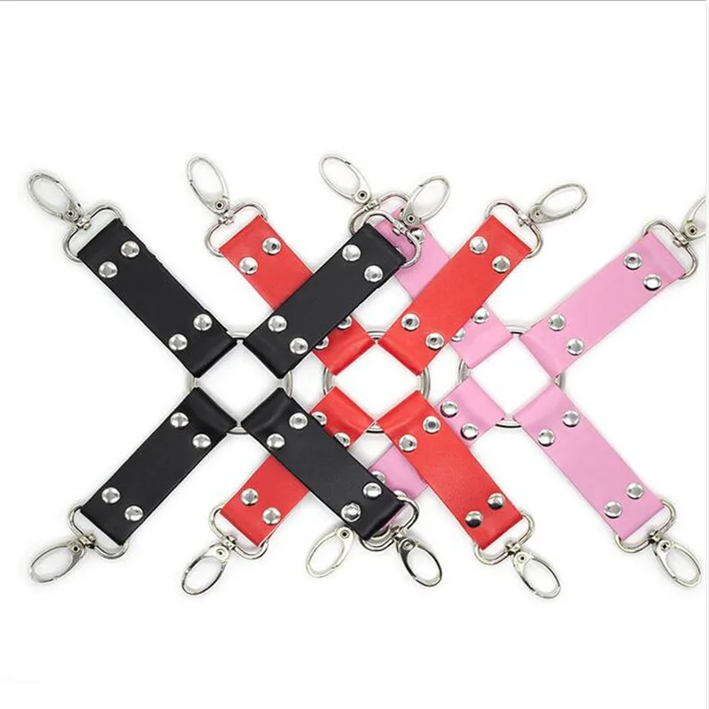 Секс игры для взрослых бондаж ноги и руки манжета перекрестная Пряжка