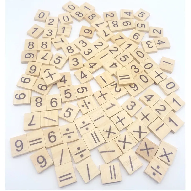 18 мм Смешанные Буквы Алфавит/цифровые символы непористый Деревянный Скрапбукинг