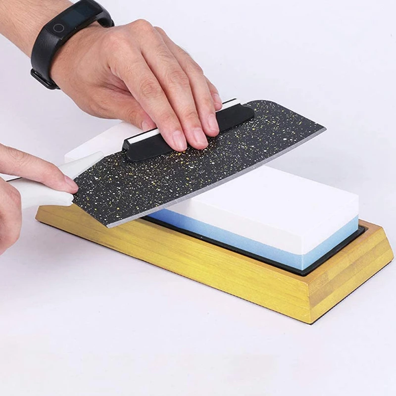 

Точильный камень, точильный камень для ножей с направляющей для хонингования, мокрые камни для заточки ножей 1000/6000