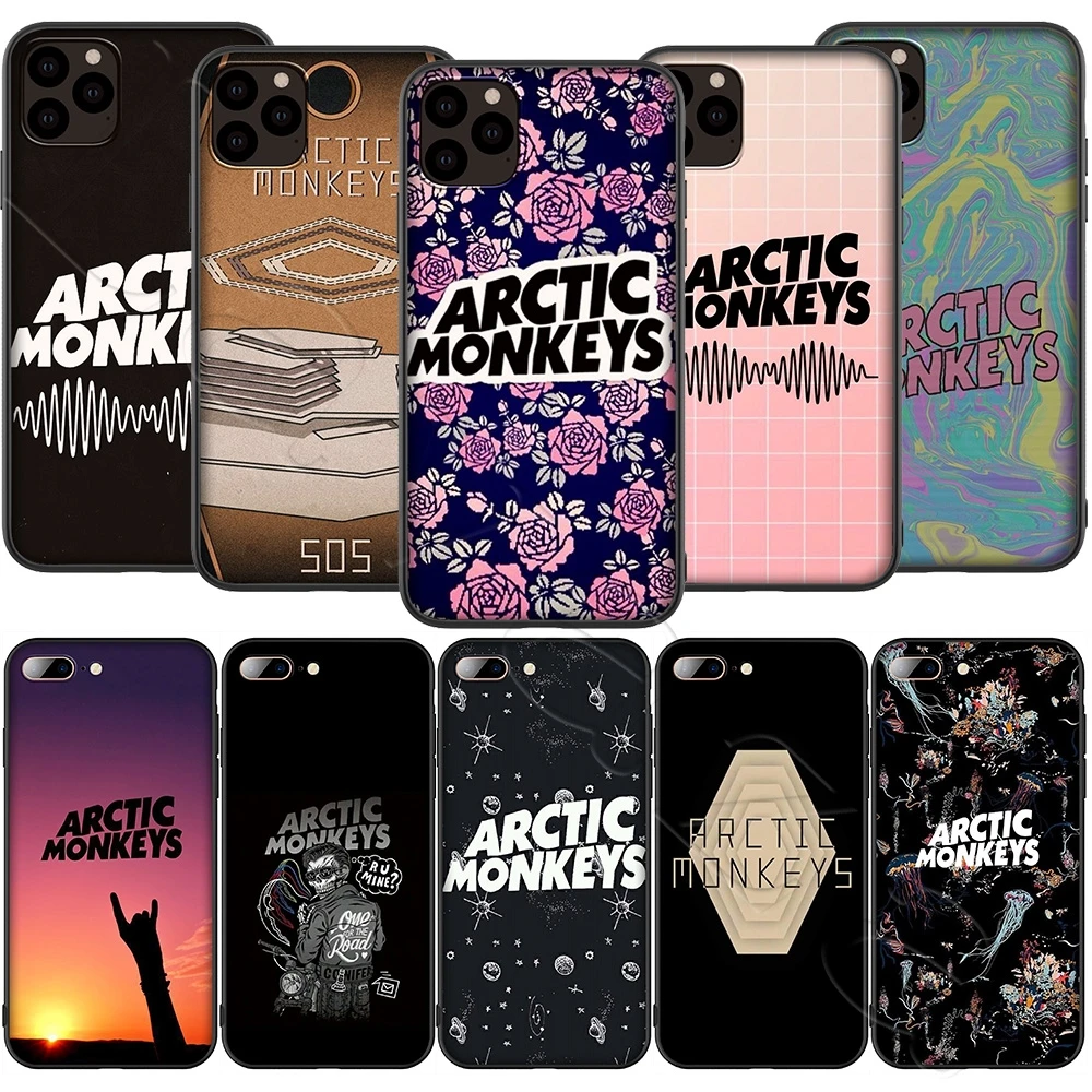 Силиконовый мягкий чехол Lavaza Arctic monkey для iPhone 12 Mini 11 Pro XS Max XR X 8 7 6 6S Plus 5 5S SE |