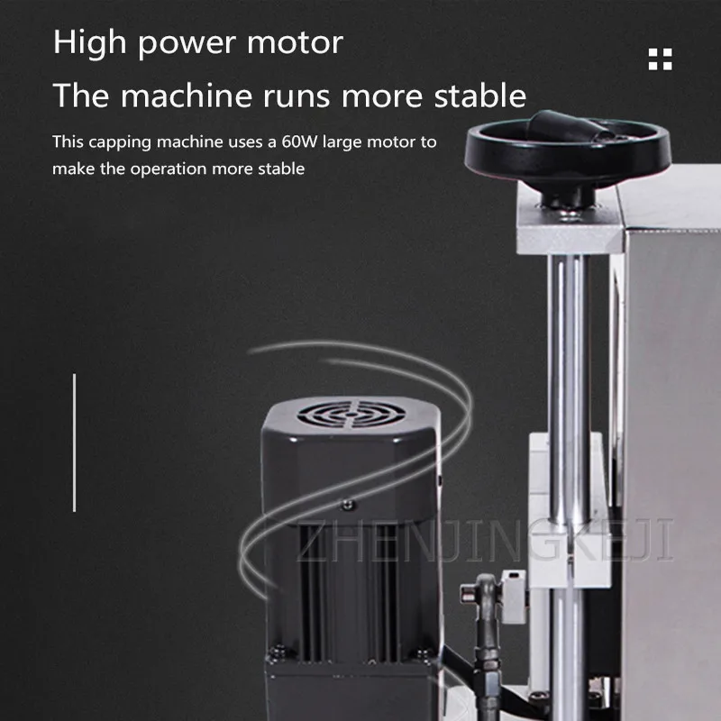 

Automatic Capping Machine Plastic Bottle Capper Screw Tightener Oil Drum Mineral Water Glass Bottle Sealing Device