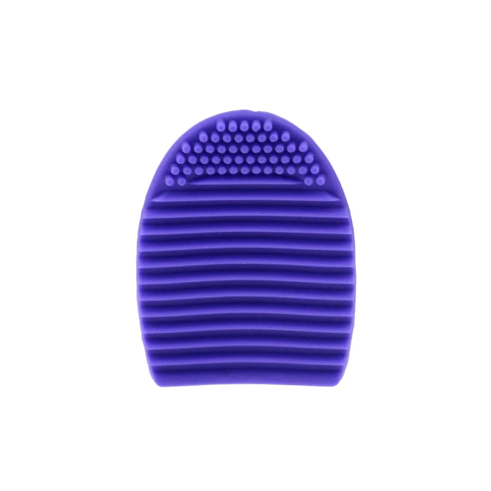 Light Purple Горячая Очищающая Подушечка для мытья лица отшелушивающая щеточка для лица спа скраб для кожи моющее средство красота макияж Артефакт кисти скруббер - Цвет: Light Purple