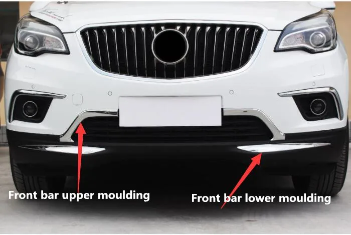 

Front Bumper Corner Patch Retrofitting Front Bumper Anti Scratch Strip Anti-collision Trim Strip For Buick envision