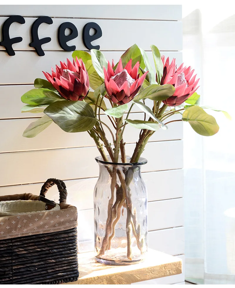 

Simulation Bouquet Single Imperial Flower Home Living Room Decoration Flower Arrangement Banquet Holiday WeddingGardenDecoration