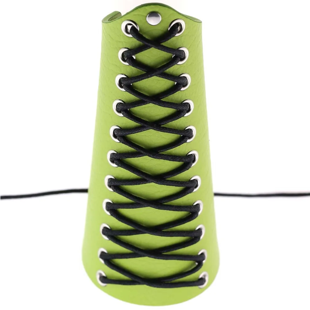 Цельнокроеное платье средневековой Броня перчатки широкими манжетами наручи