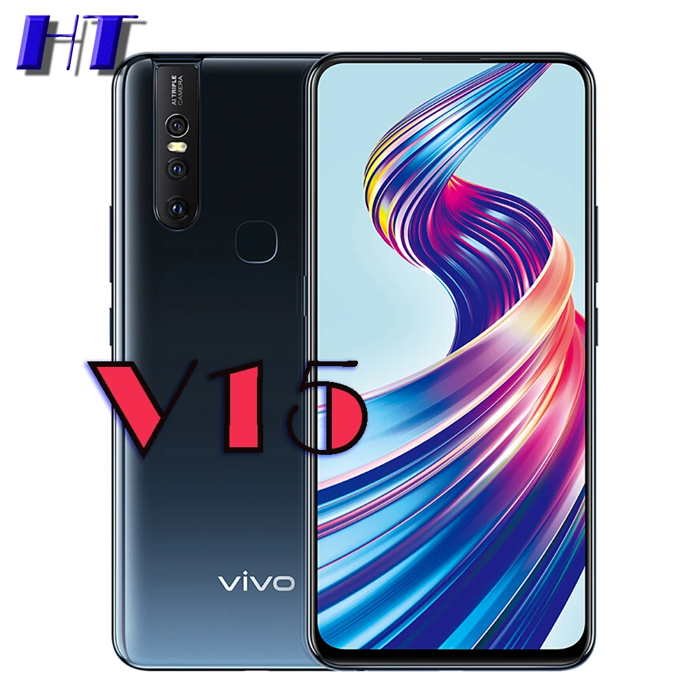 2 шт./компл. для V15 Pro SIM держатель лотка Слот SD кард-ридер адаптер для Vivo V15 - Цвет: V15 Black