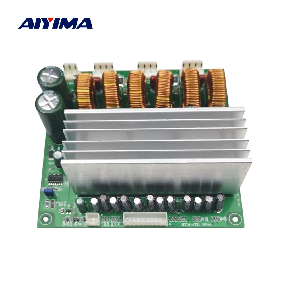

AIYIMA TDA8954 Digital Power Amplifier Board 6 Channels Sound Amplifiers 220Wx6 Audio Amp DIY 5.1 Home Theater