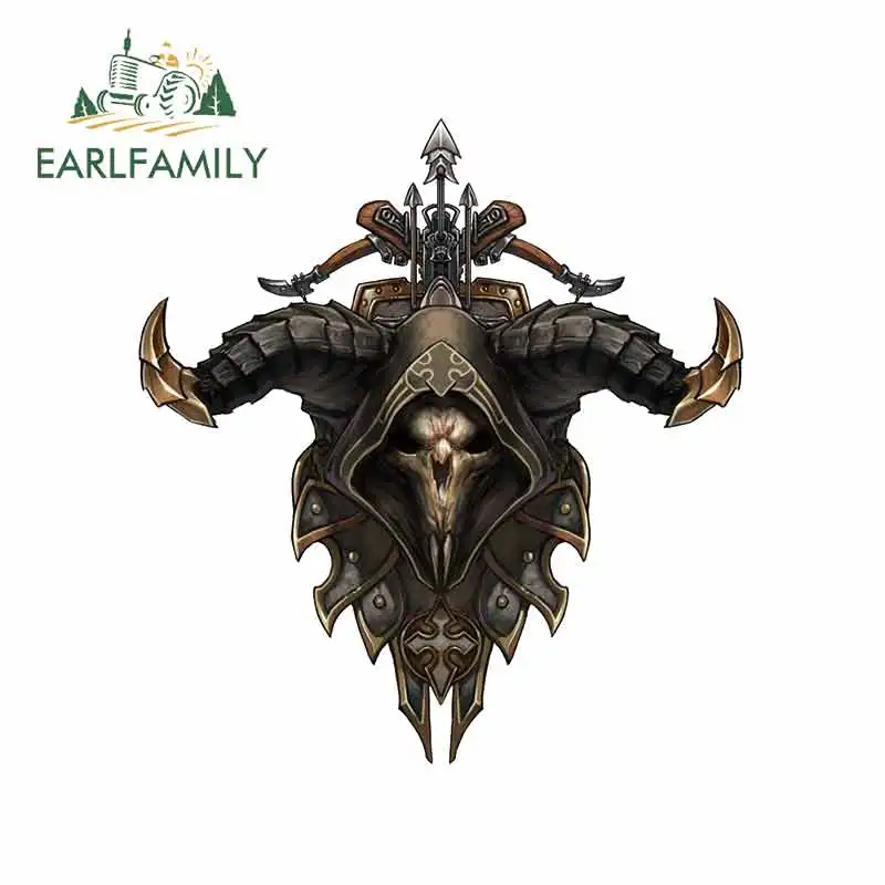 EARLFAMILY 13 см x 12 2 Для Diablo демон виниловые наклейки на машину автомобиля Обёрточная
