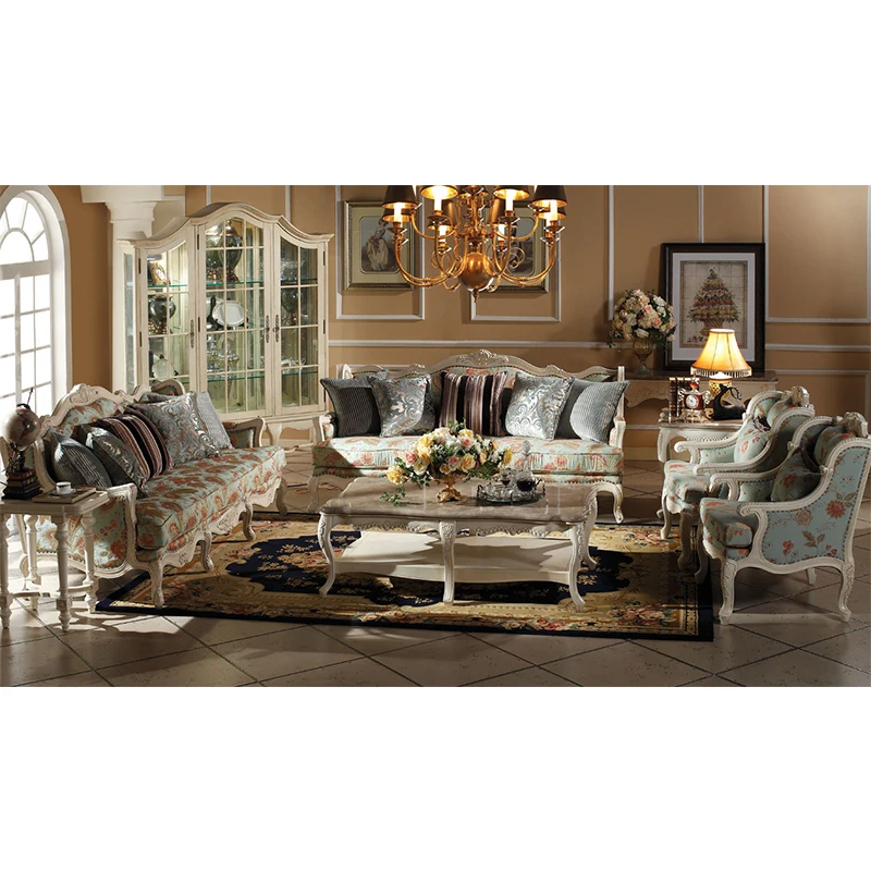 Комплект диванов в Европейском стиле Классическая репродукция мебель для